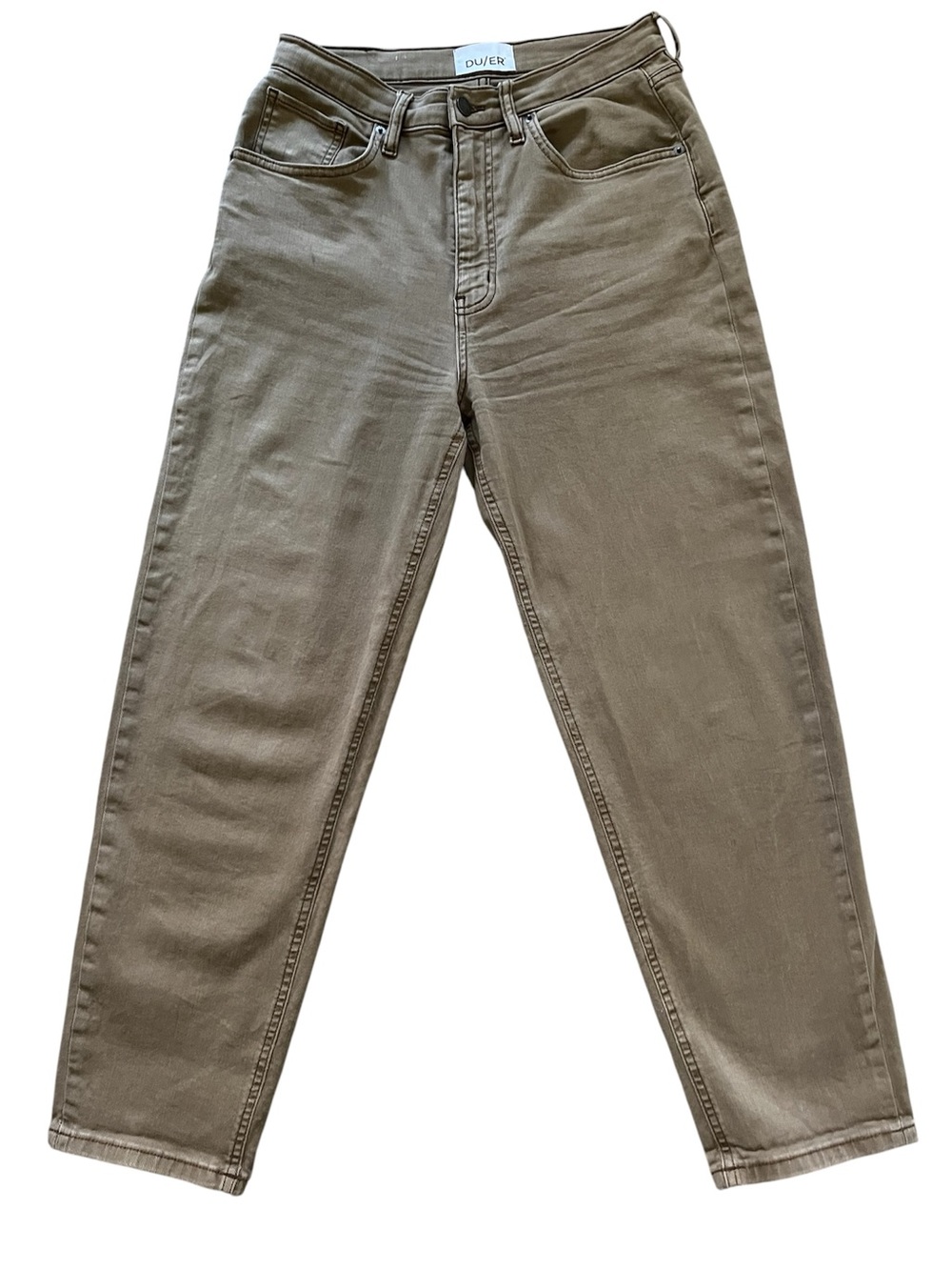 DU/ER Duer brown denim jeans pants